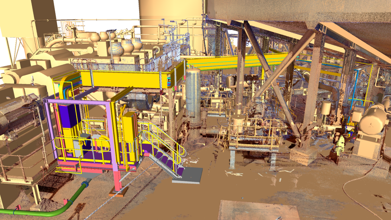 Model Interfacing using 3d Scanning
